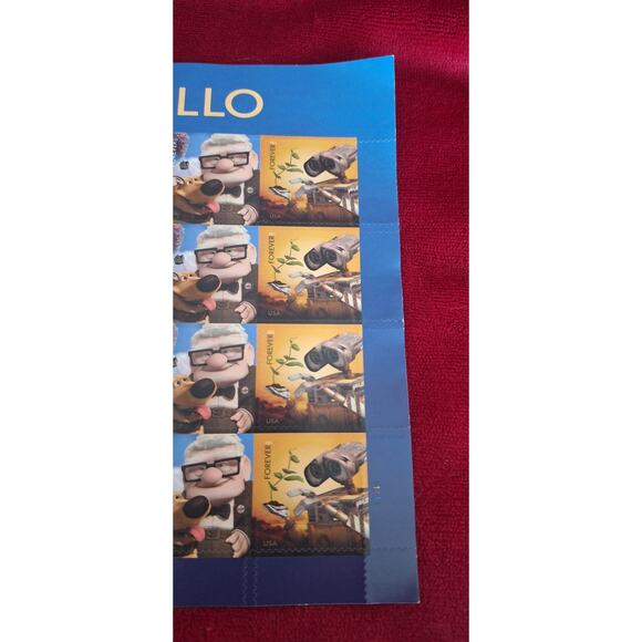 Send a Hello Pixar Films- Sheet of 20 Forever Stamps-467900 - Picture 3 of 6